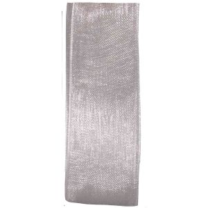 25mm PALE SILVER SHEER
