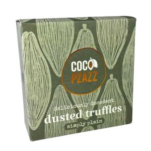 Dusted Truffles candied orange flavour by Coco Pzazz