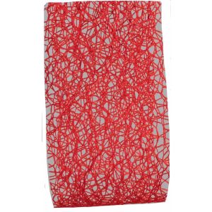 Red Web Ribbon 50mm x 20m