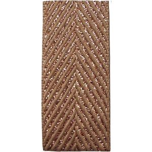 Rose Gold Zig Zag Christmas Ribbon Article 60170