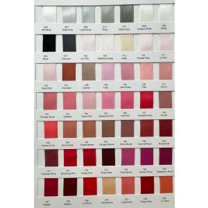 Satin Ribbon Shade Card One