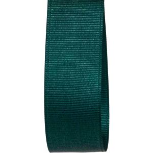 Bottle Green Grosgrain Ribbon By Shindo Ribbons