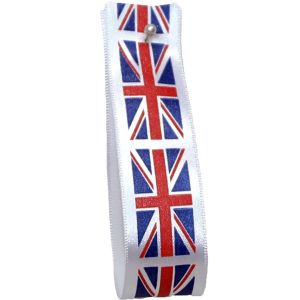 Union Jack Flag Ribbon 25mm x 20m