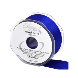 Forest green Wired Satin Ribbon