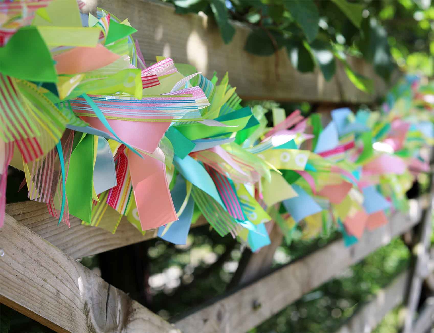 summer ribbon garland summer ribbon garland