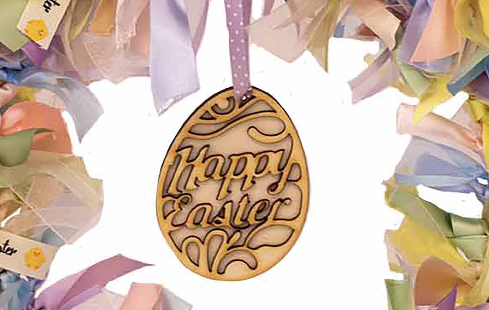 Wooden Egg Embellishment